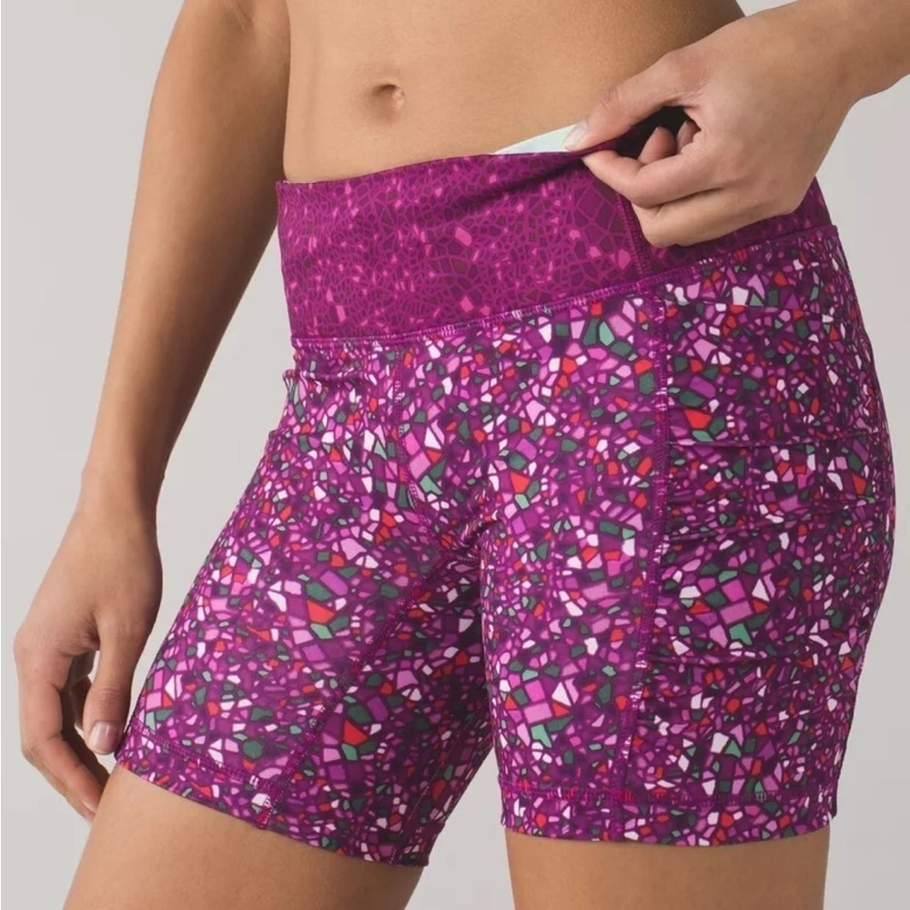 Lululemon speed track shorts